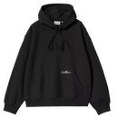 SWEAT HOODED LABEL SCRIPT HOMME CARHARTT WIP