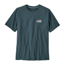 '73 Skyline T-Shirt homme Patagonia, coloris Summit Blue, vue de face