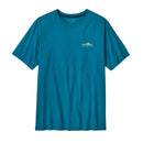 Fitz Roy Foothills T-Shirt homme Patagonia, coloris Glacial Blue, vue de face