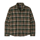 Long-Sleeved Lightweight Fjord Flannel Shirt homme Patagonia, coloris Cozy Cabin: Treeline Green
