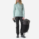 Polaire Seneca femme Millet, bleu, détail