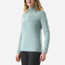 Polaire Seneca femme Millet, bleu, détail