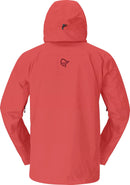Veste Lofoten Gore-Tex Insulated homme Norrøna, coloris Baked Apple, vue de dos