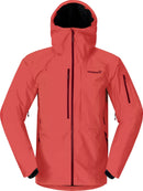 Veste Lofoten Gore-Tex Insulated homme Norrøna, coloris Baked Apple, vue de face