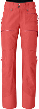 Pantalon Lofoten Gore-Tex Insulated femme Norrøna, coloris Baked Apple, vue de face