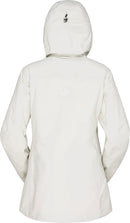 Veste Lofoten Gore-Tex Thermo80 femme Norrøna, coloris Whisper White, vue de dos
