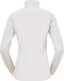 Polaire Lofoten Warm2 femme Norrøna, coloris Whisper White/Allure, vue de dos
