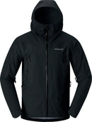 Veste Falketind Gore-Tex homme Norrøna, coloris Caviar Black, vue de face