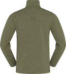 Polaire Femund Warm2 homme Norrøna, coloris Deep Lichen Green, vue de dos