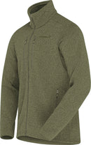 Polaire Femund Warm2 homme Norrøna, coloris Deep Lichen Green, vue de trois-quarts