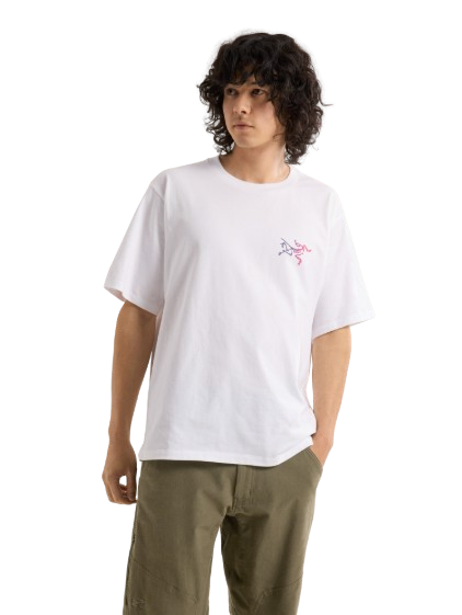 TEE SHIRT MC KRAGG COTTON LOGO ARC'TERYX HOMME