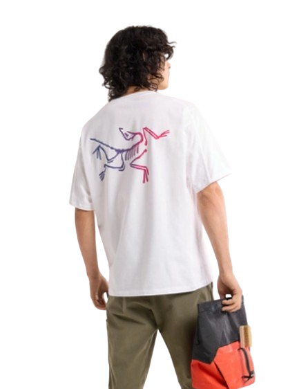 TEE SHIRT MC KRAGG COTTON LOGO ARC'TERYX HOMME