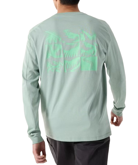 TEE SHIRT ML KRAGG COTTON BIRD TILE ARC'TERYX HOMME