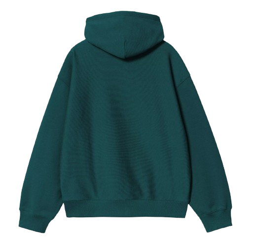 SWEAT HOODED LABEL SCRIPT HOMME CARHARTT WIP