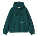 SWEAT HOODED LABEL SCRIPT HOMME CARHARTT WIP