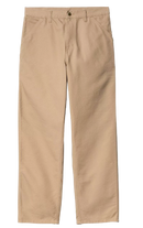 PANTALON SINGLE KNEE ORGANIC HOMME CARHARTT WIP
