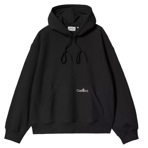 SWEAT HOODED LABEL SCRIPT HOMME CARHARTT WIP