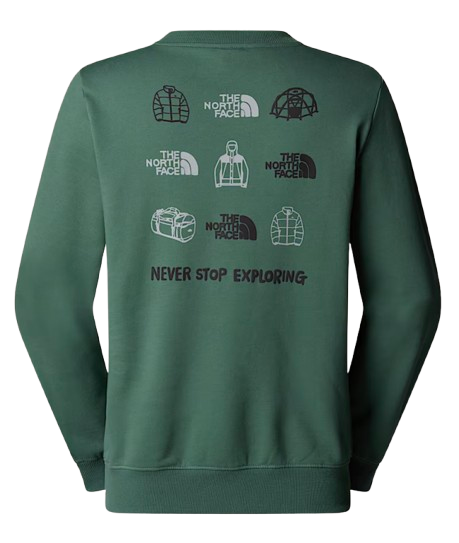SWEAT OUTDOOR GRAPHIC HOMME TNF