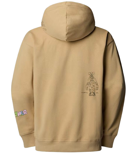 SWEAT MOUNTAIN CLEANUP OVERSIZED HOODIE HOMME TNF