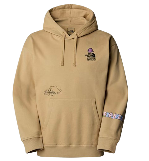 SWEAT MOUNTAIN CLEANUP OVERSIZED HOODIE HOMME TNF