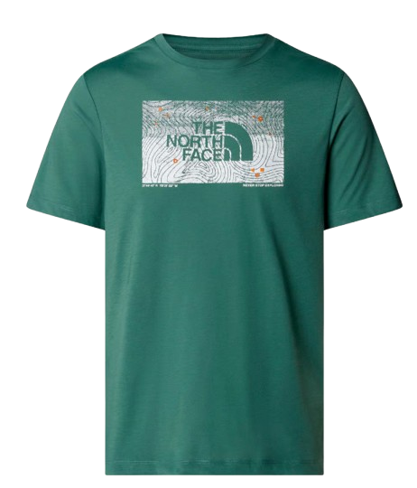 TEE SHIRT MC FOUNDATION ABSTRACT GRAPHIC HOMME TNF