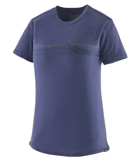 TEE SHIRT CAP COOL MERINO GRAPHIC FEMME PATAGONIA