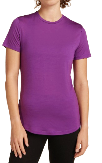 TEE SHIRT MER 125 COOL-LITE SPHERE MC FEMME ICEBREAKER