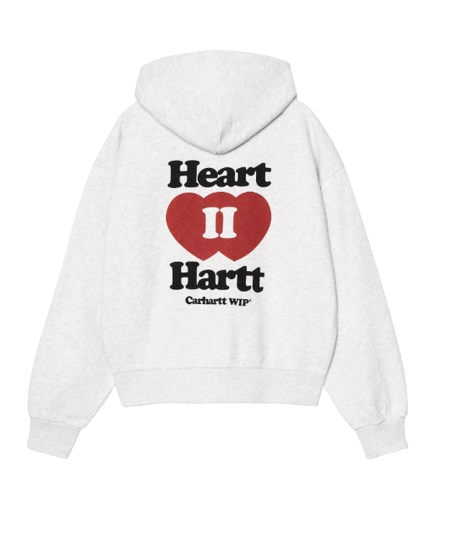 SWEAT HOODED HEART II HART FEMME CARHARTT WIP