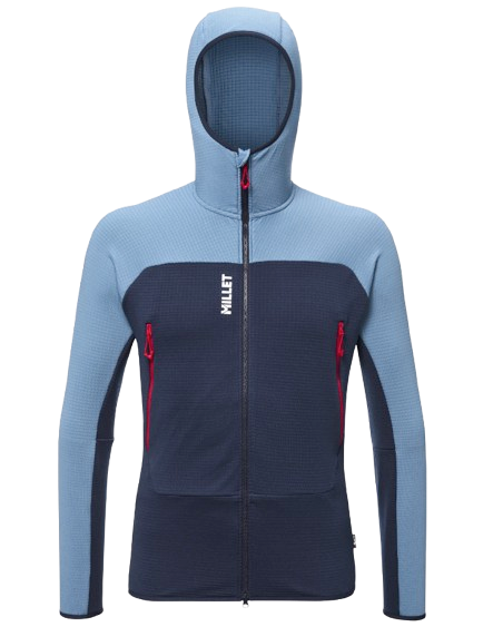 VESTE FUSION GRID HOODIE HOMME MILLET
