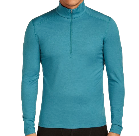 TEE SHIRT ML 200 OASIS HALF ZIP HOMME ICEBRAKER