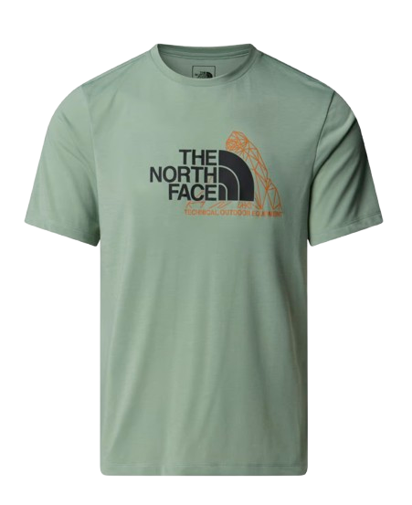 TEE SHIRT MC MOUNTAIN FOUDATION HOMME THE NORTH FACE