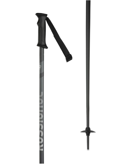 BATONS SKI TACTIC BLACK ROSSIGNOL