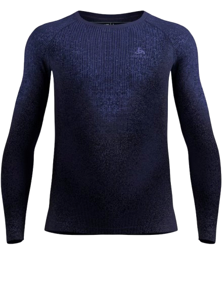 TEE SHIRT ML BLACKCOMB ECO BT TOP CREW HOMME ODLO