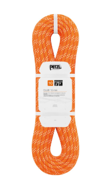CORDE CLUB 10 MM X 70 M ORANGE PETZL