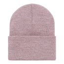 Acrylic Watch Hat Carhartt WIP, coloris rose, vue de dos