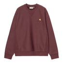 American Script Sweatshirt Carhartt WIP, coloris Amarone