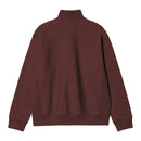 Half Zip American Script Sweatshirt Carhartt WIP, coloris Amarone, vue de dos