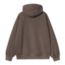 Hooded Vista Sweatshirt Carhartt WIP, coloris Tobacco, vue de dos