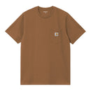 S/S Pocket T-Shirt Carhartt WIP, coloris WIP H Brown
