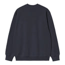 Carhartt Sweatshirt Carhartt WIP, coloris bleu, vue de dos