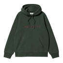 Hooded Carhartt Sweatshirt Carhartt WIP, coloris vert