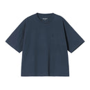 Women's S/S Chester T-Shirt Carhartt WIP, coloris Blue