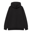 Women's Hooded Carhartt Sweatshirt Carhartt WIP, coloris noir, vue de dos