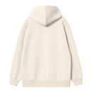 Women's Hooded Carhartt Sweatshirt Carhartt WIP, coloris beige, vue de dos