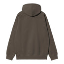 Hooded Chase Sweatshirt Carhartt WIP, coloris kaki, vue de dos