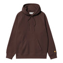Hooded Chase Sweatshirt Carhartt WIP, coloris bordeaux