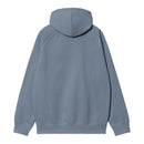 Hooded Chase Sweatshirt Carhartt WIP, coloris bleu, vue de dos