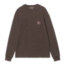 L/S Vista Waffle T-Shirt Carhartt WIP, coloris Tobacco