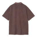 S/S Wayne Polo Carhartt WIP, coloris Palisander, vue de dos