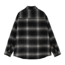 Brennan Shirt Jac Carhartt WIP, coloris Brennan Check, Black / Wax, vue de dos